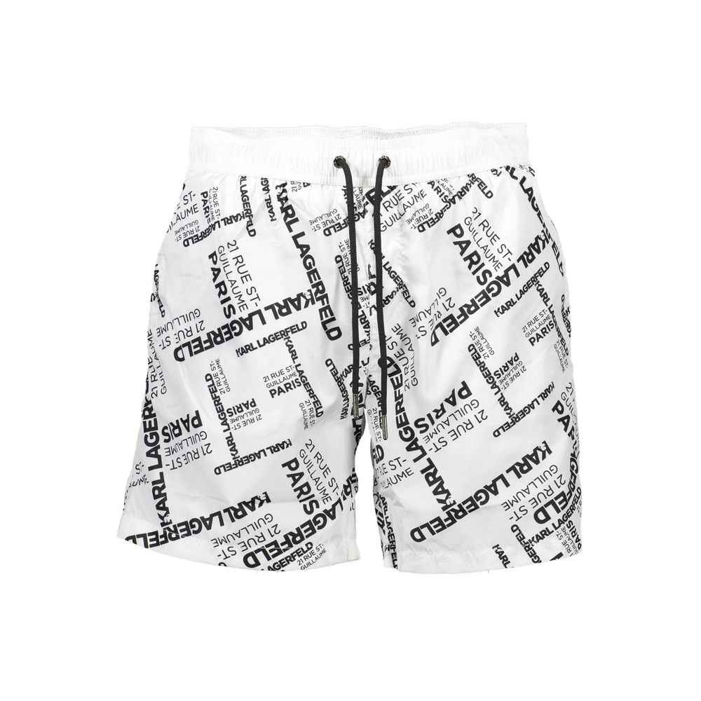 Karl Lagerfeld White Polyester Swimwear