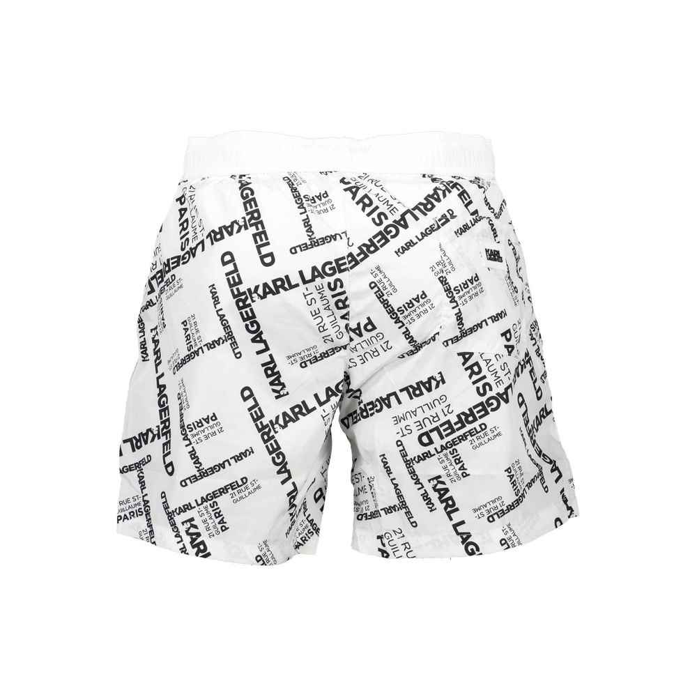 Karl Lagerfeld White Polyester Swimwear