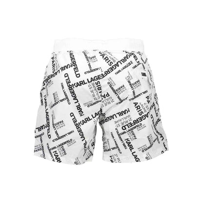 Karl Lagerfeld White Polyester Swimwear