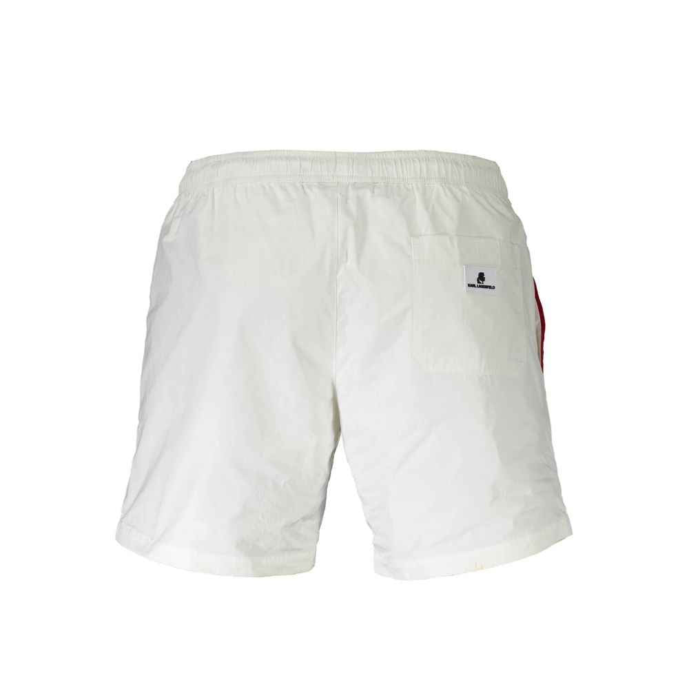Karl Lagerfeld White Polyester Swimwear