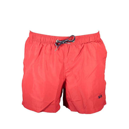La Martina Red Polyester Swimwear