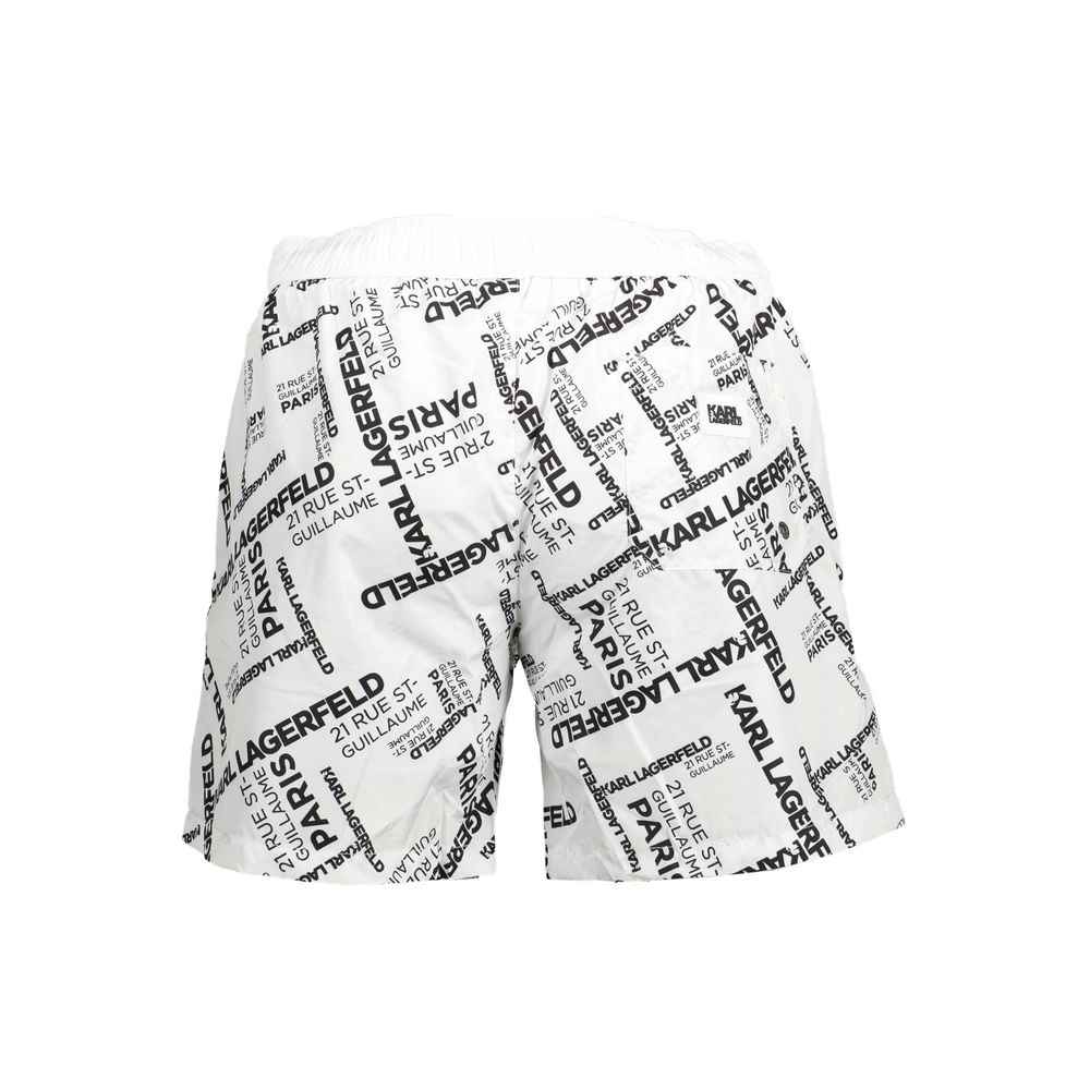 Karl Lagerfeld White Polyester Swimwear