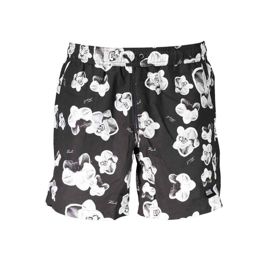 Karl Lagerfeld Black Polyester Swimwear