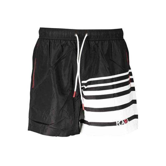 Karl Lagerfeld Black Polyester Swimwear