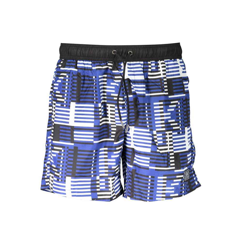 Karl Lagerfeld Blue Polyester Swimwear