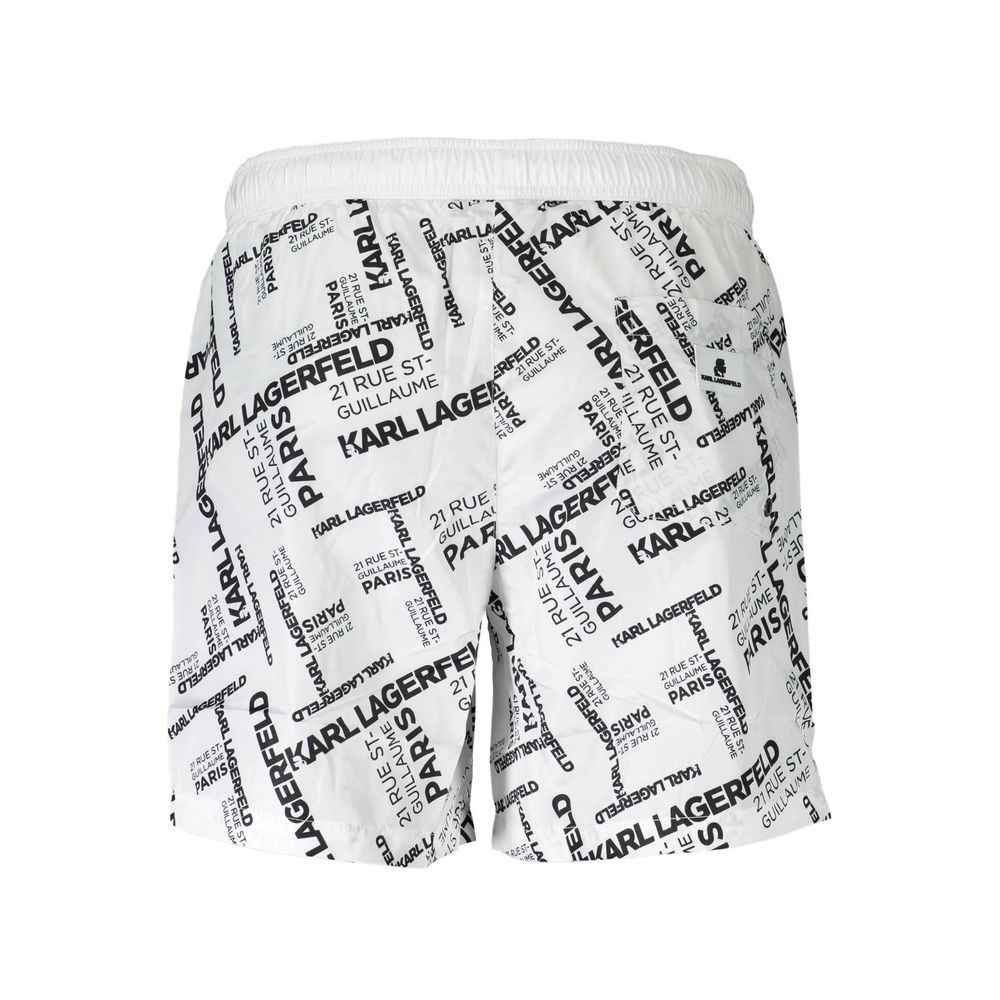 Karl Lagerfeld White Polyester Swimwear