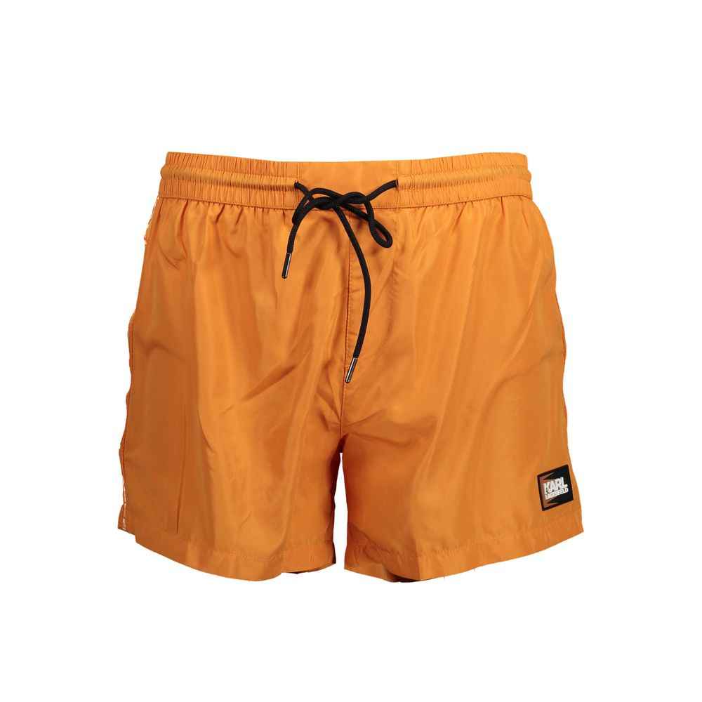 Karl Lagerfeld Orange Polyester Swimwear