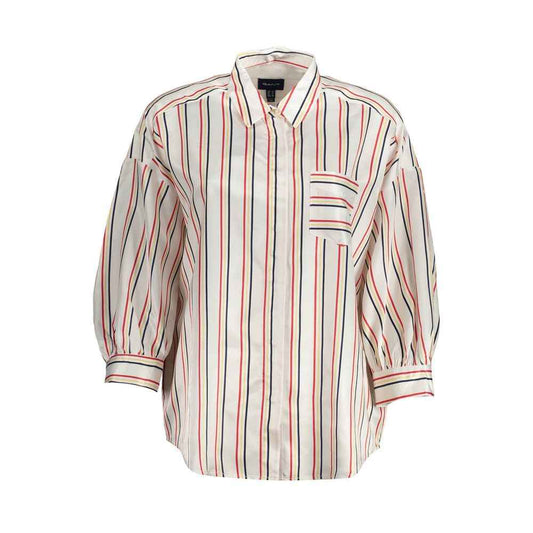 Gant White Viscose Shirt