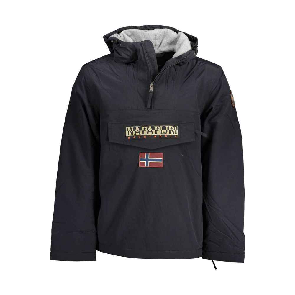 Napapijri Black Polyamide Jackets & Coat