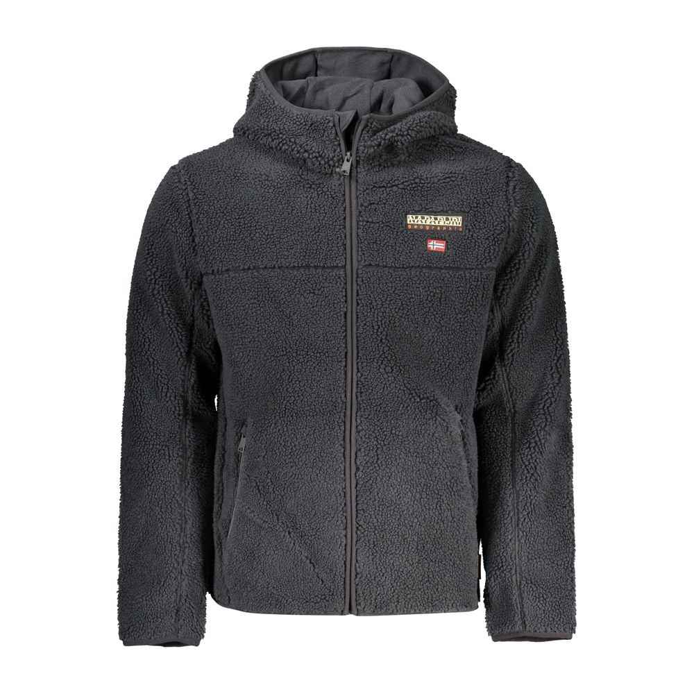 Napapijri Black Polyester Jackets & Coat