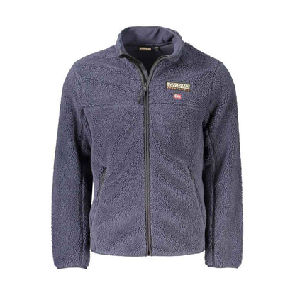 Napapijri Blue Polyester Men Sweater