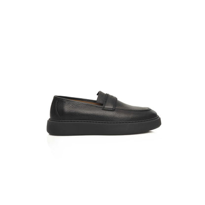 Cerruti 1881 Cowhide Leather Loafer Black Executive