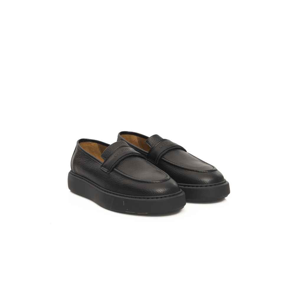 Cerruti 1881 Black Cowhide Loafer