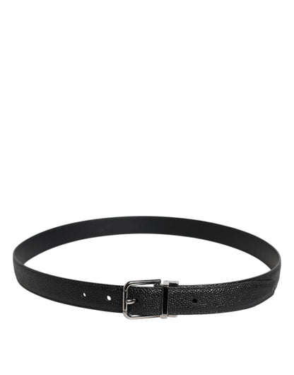 Dolce & Gabbana Kledingriem Van Leertextuur - Zwart