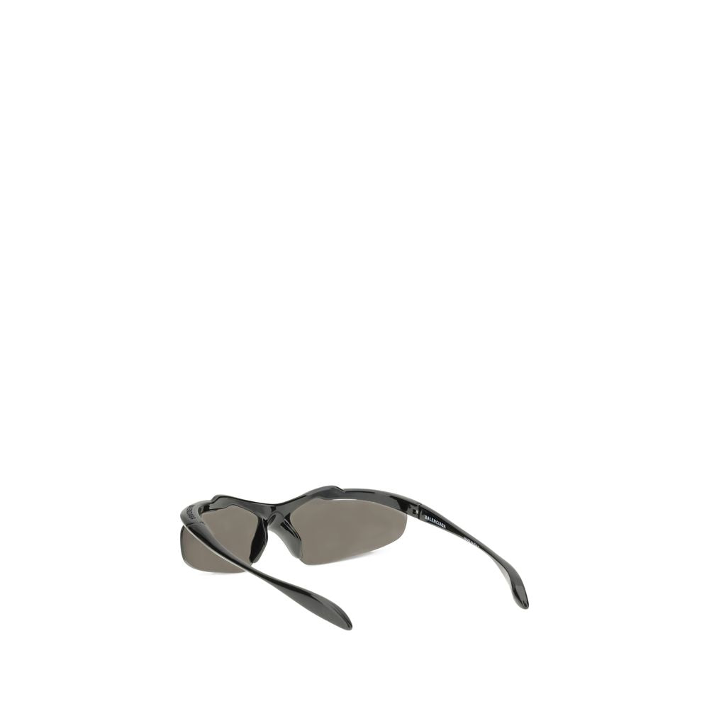 Balenciaga Turbo D-frame Sunglasses Metal Hinges Luxury