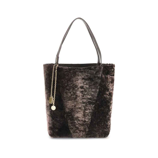 Chloé Spin Shearling Tote Bag