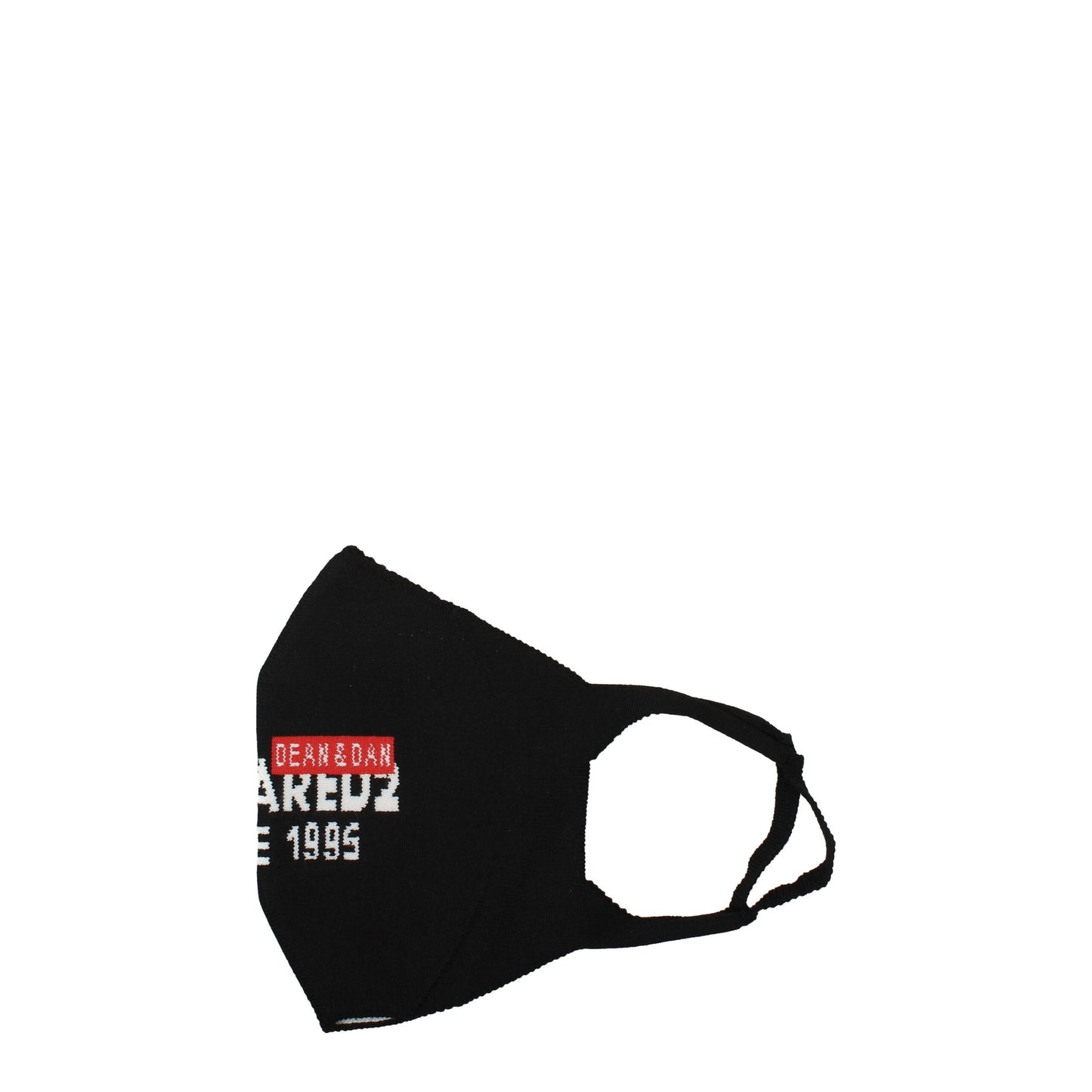 Dsquared2 Black Polypropylene Facemasks For Everyday Wear