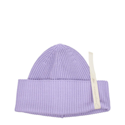 Jacquemus Purple Cotton Beanie Cotton Lilac Violet Luxe