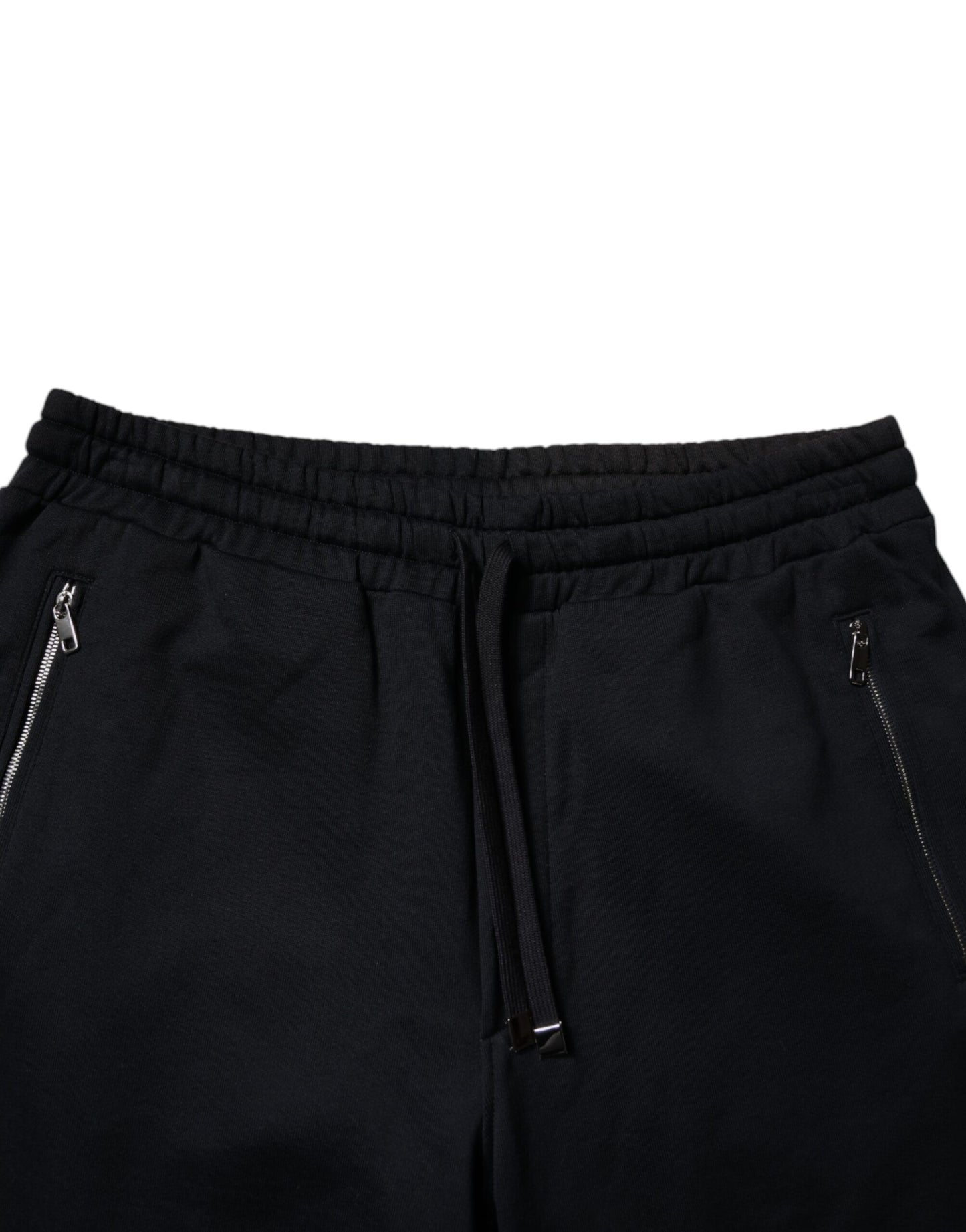 Dolce & Gabbana Jogger Broeken Katoen Zwart Mannen Luxe