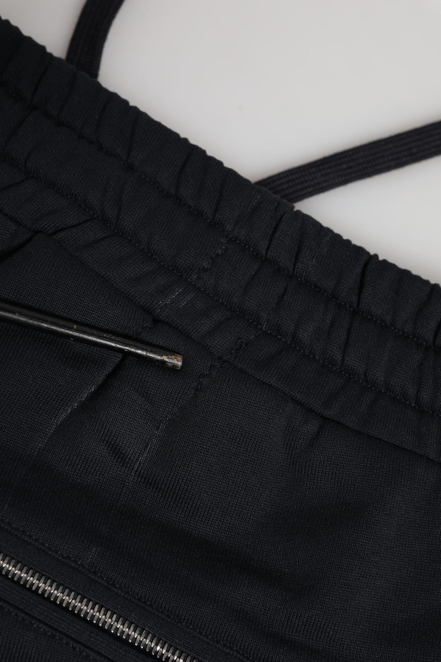 Dolce & Gabbana Jogger Broeken Katoen Zwart Mannen Luxe