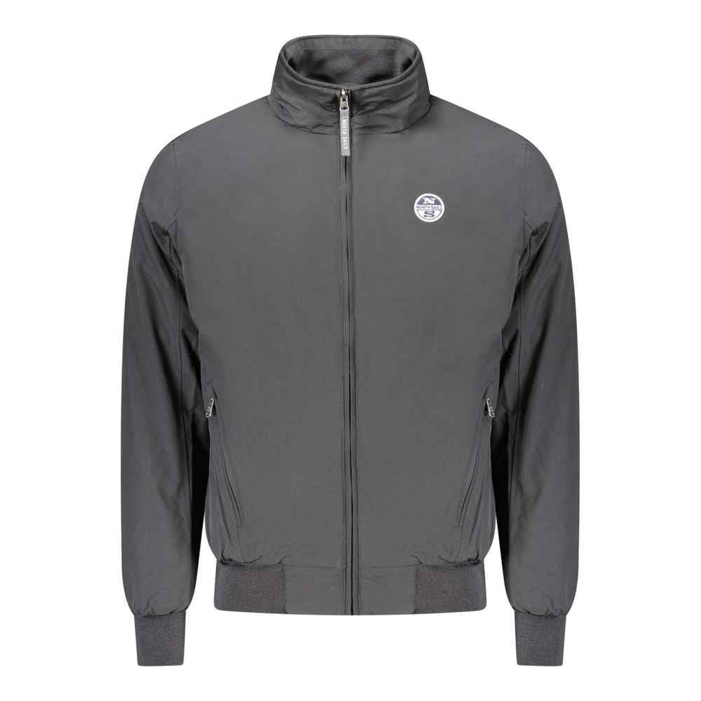 North Sails Black Polyester Jackets & Coat