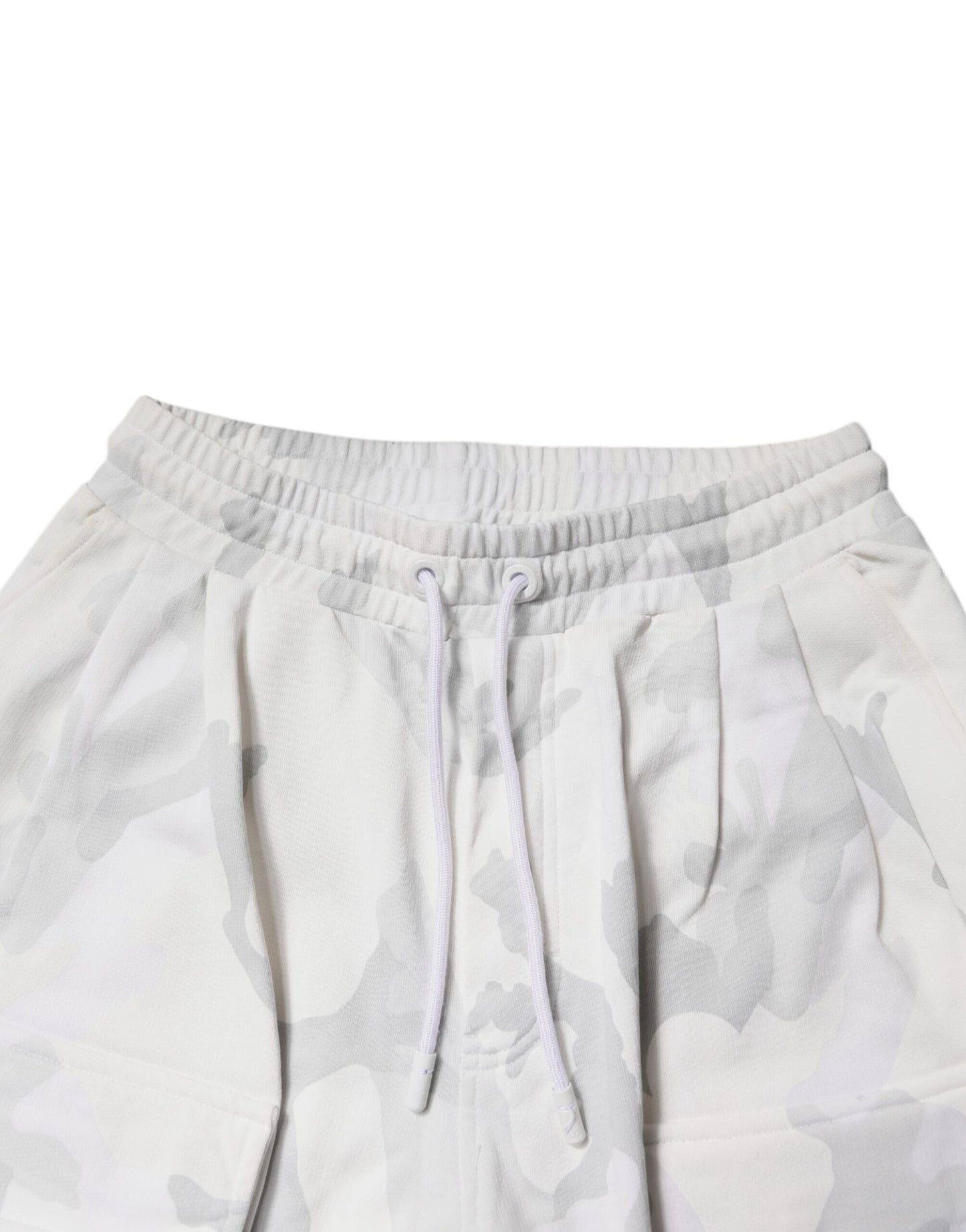 Dolce En Gabbana Jogger Cargo Sweatpants Katoen Wit