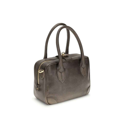 Golden Goose VITA BAG TREATED LEATHER BODY GOLD METAL