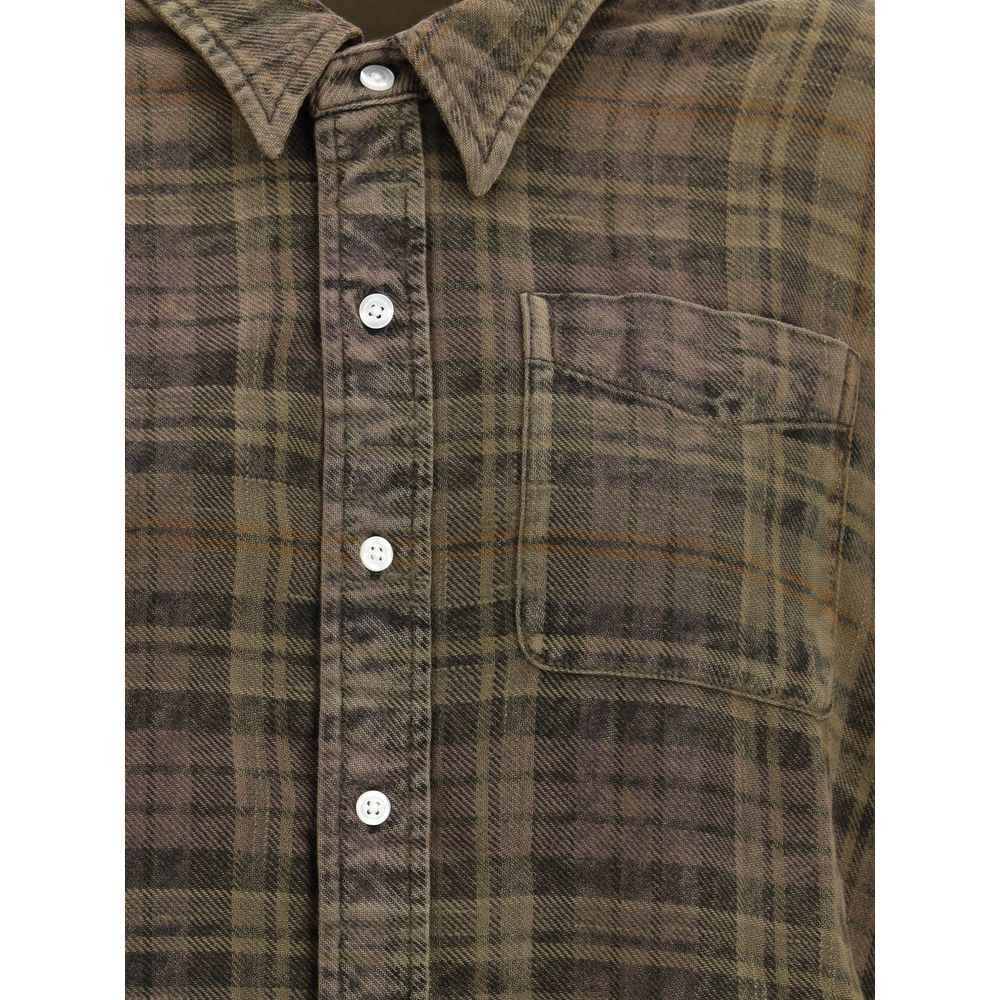 R13 Checked Cotton Shirt