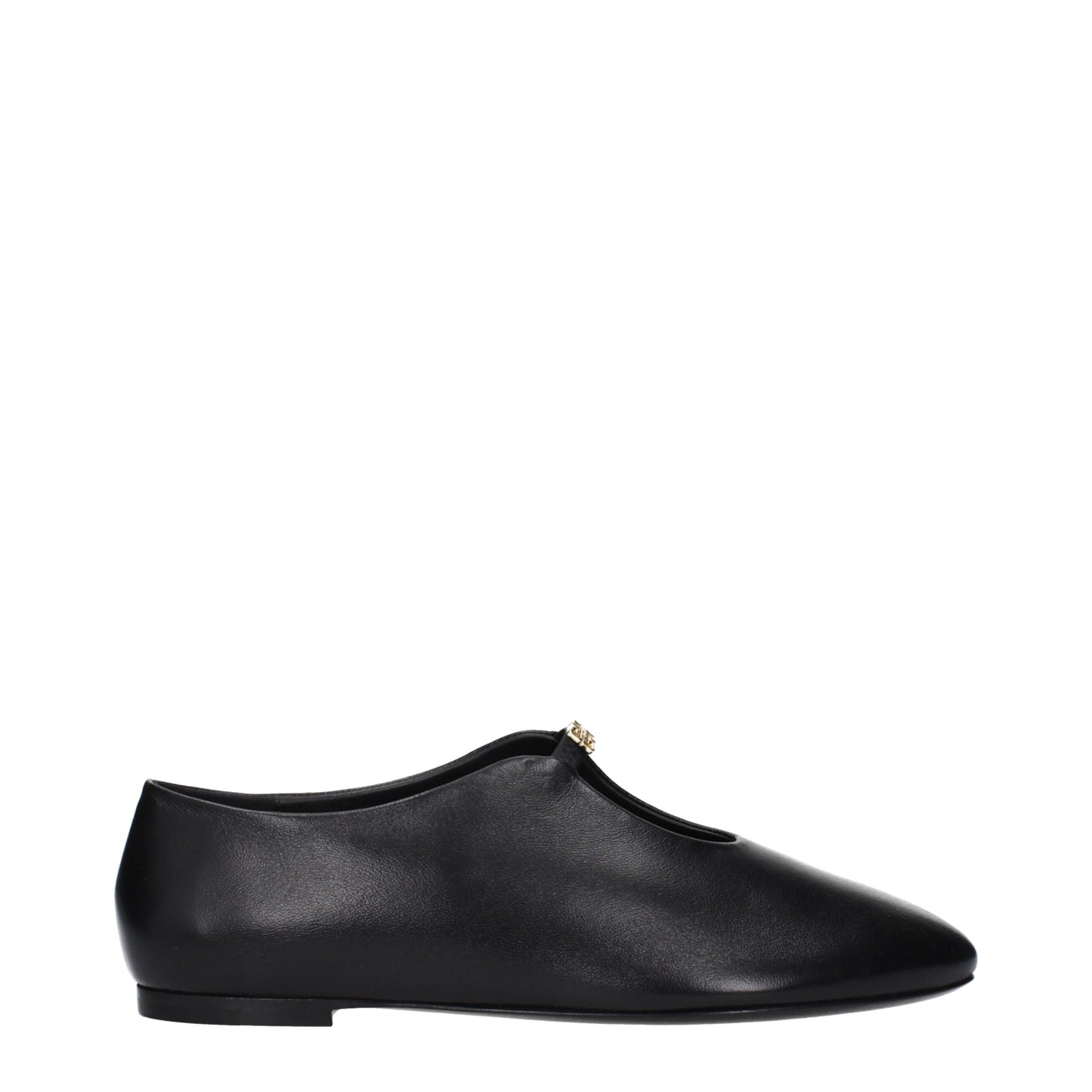 Givenchy BE500VE16Q001 Leather Ballet Flats - Black