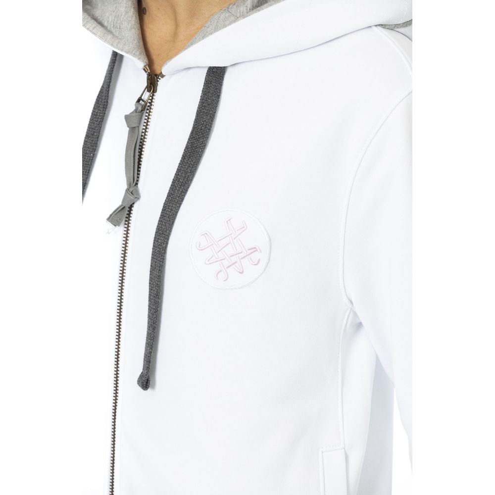 Mr&Mrs Italy Katoenen Hooded Sweatshirt – Wit/Size M