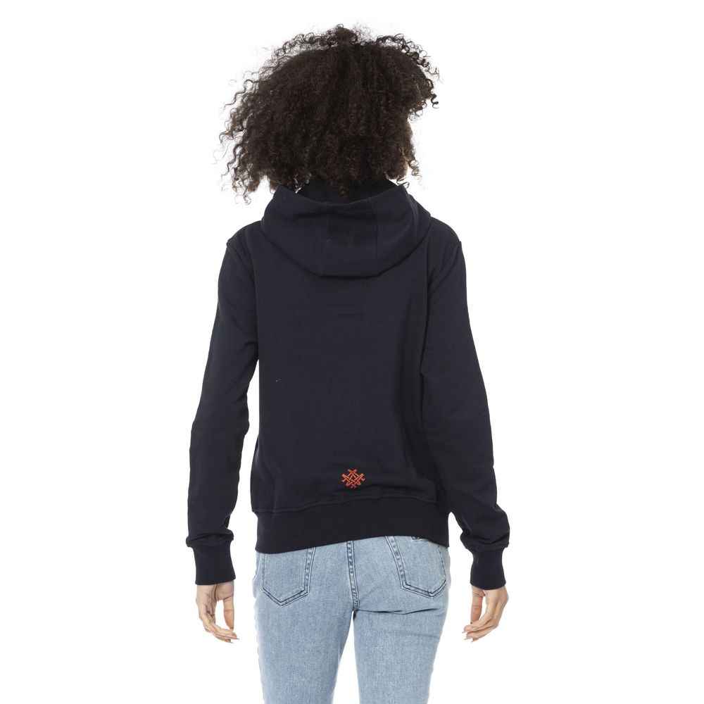 Mr&Mrs Italy Blue Cotton Sweatshirt
