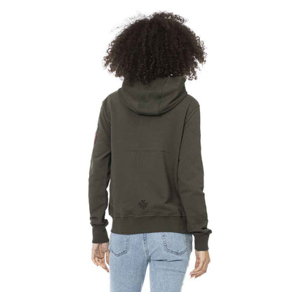 Mr&Mrs Italy Green Cotton Sweatshirt