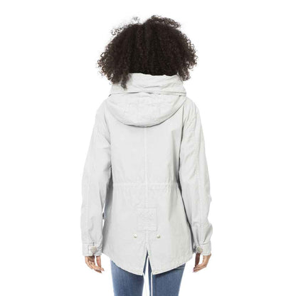 Mr&Mrs Italy Silver Cotton Jackets & Coat