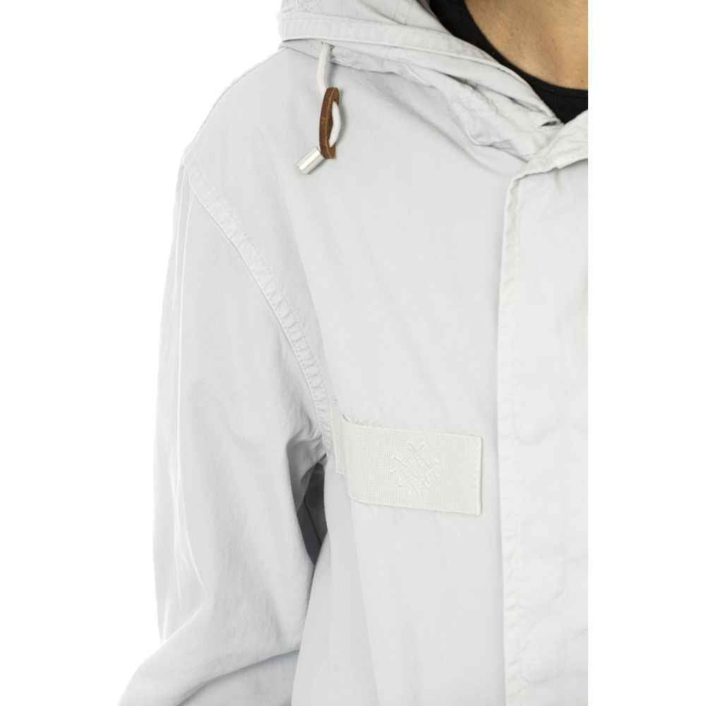 Mr&Mrs Italy Silver Cotton Jackets & Coat