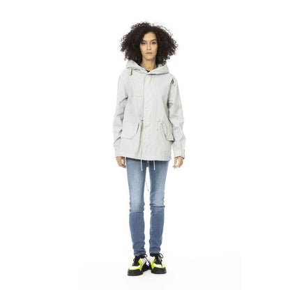 Mr&Mrs Italy Silver Cotton Jackets & Coat