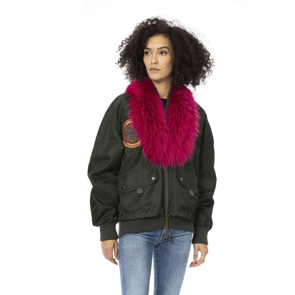 Mr&Mrs Italy Green Polyamide Jackets & Coat