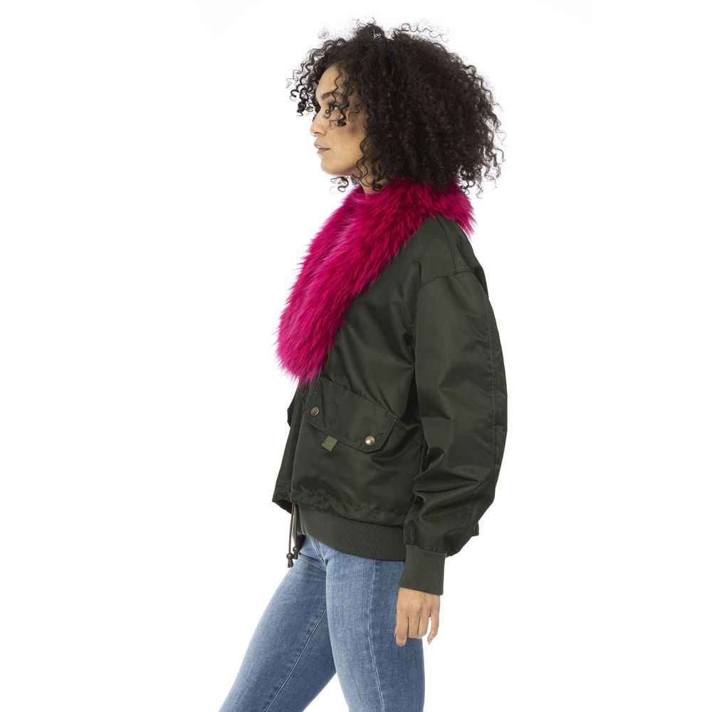 Mr&Mrs Italy Green Polyamide Jackets & Coat