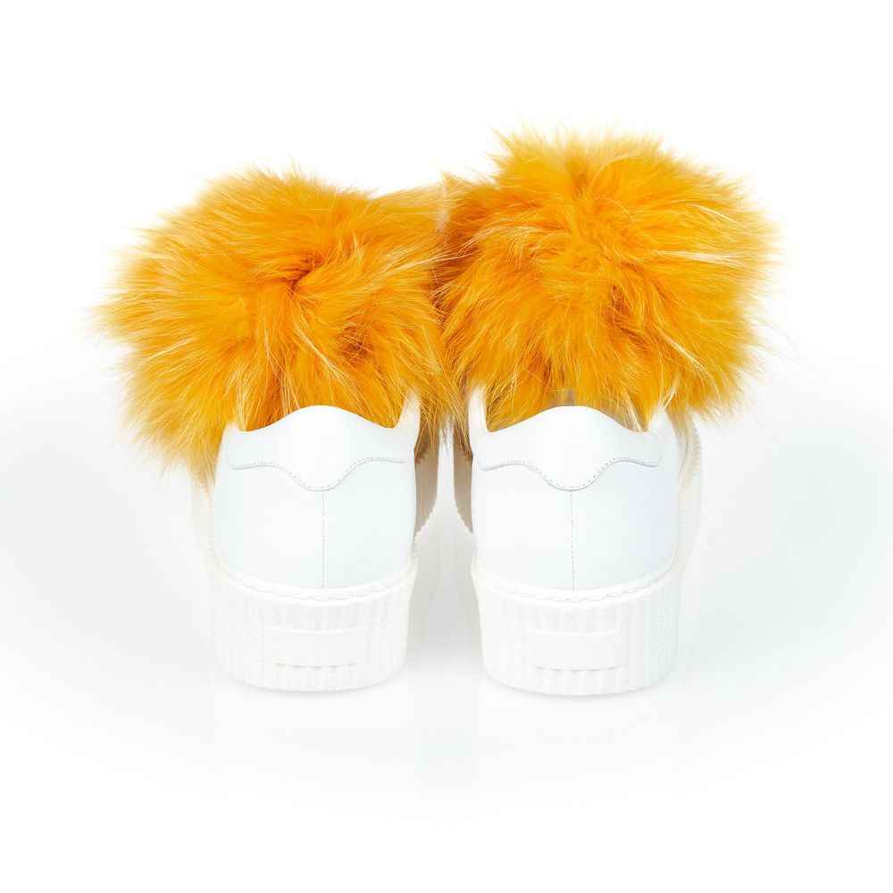 Mr&Mrs Italy White Textile Shoe