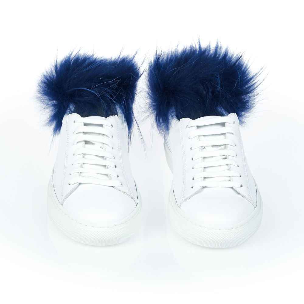Mr&Mrs Italy White Textile Shoe