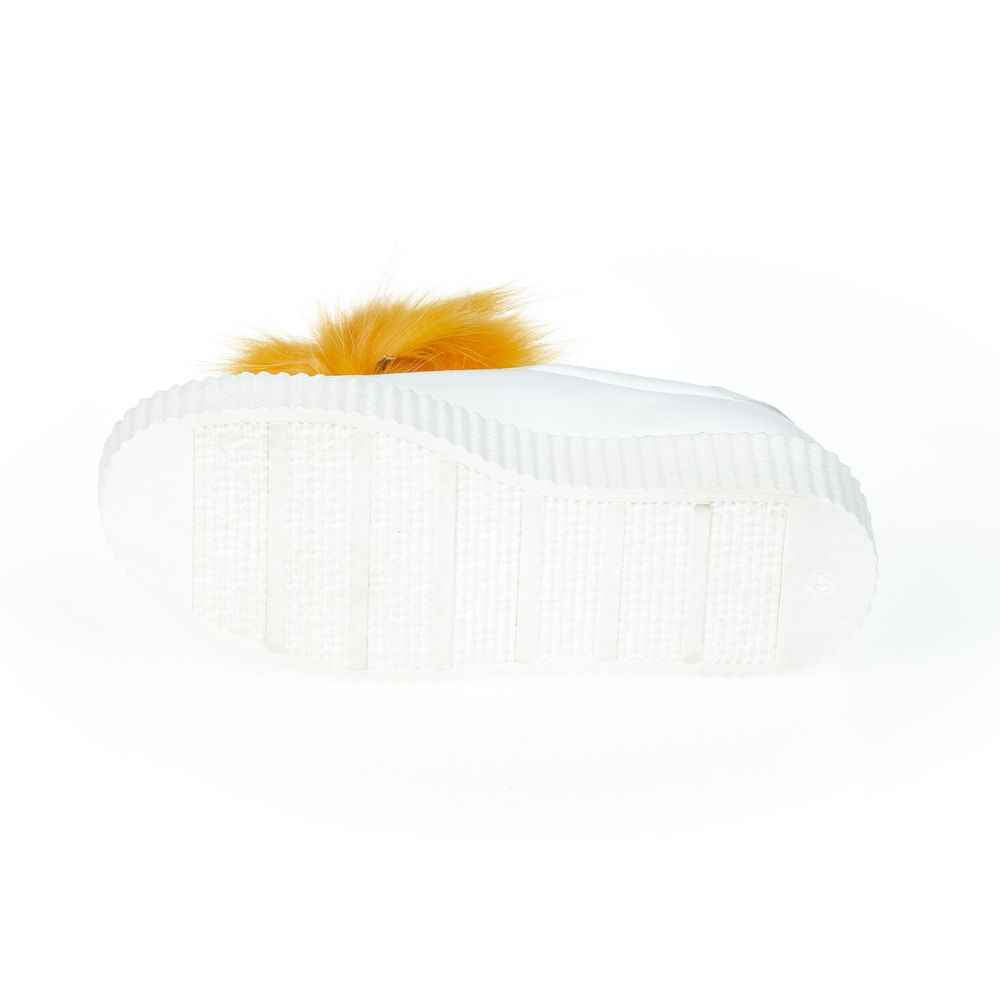 Mr&Mrs Italy White Textile Shoe