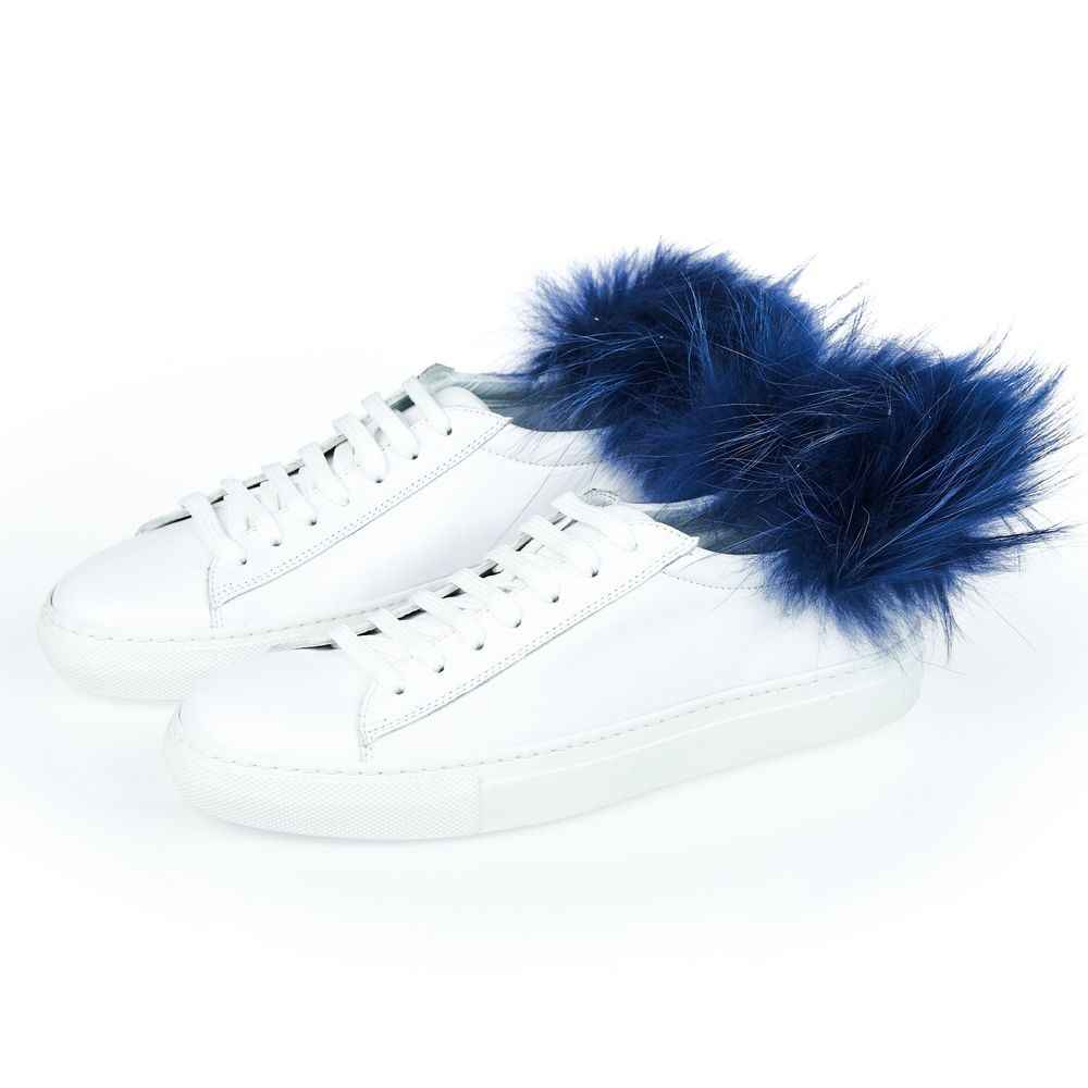 Mr&Mrs Italy White Textile Shoe