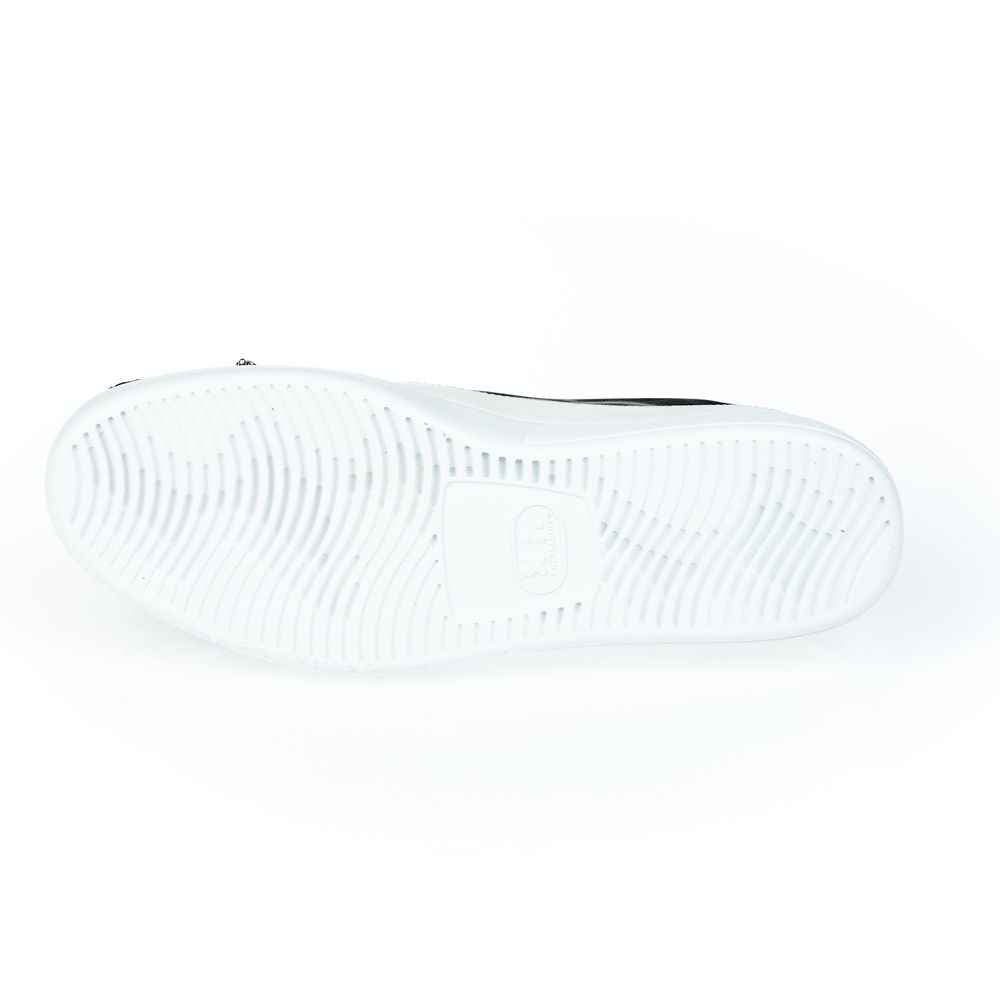 Mr&Mrs Italy Black And White Bovine Leather Shoe