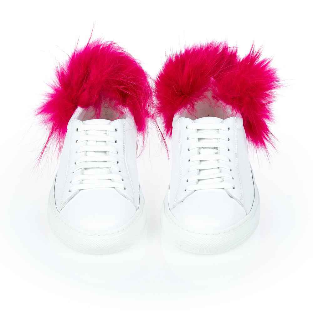 Mr&Mrs Italy White Textile Shoe