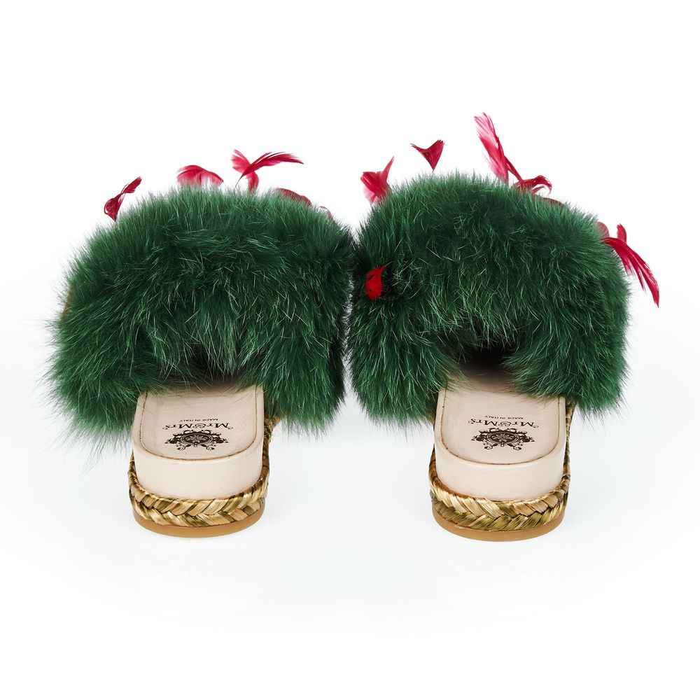 Mr&Mrs Italy Green Textile Shoe