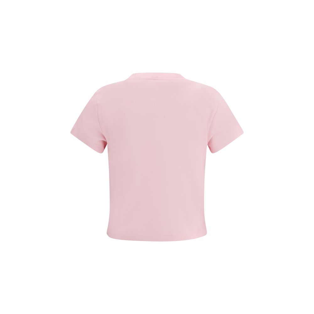 Alexander Wang Cropped Cotton T Shirt Slim Fit Essentials