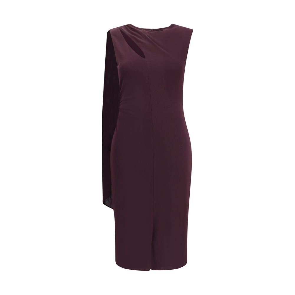 Tom Ford Jersey Midi Dress Met Sjaal - Elegant Stijlvol