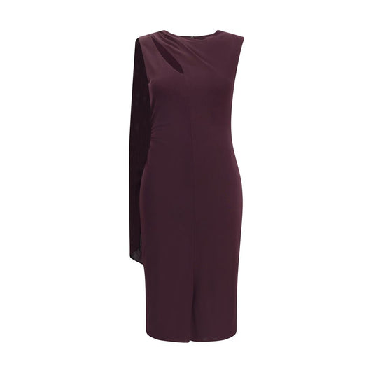 Tom Ford Jersey Midi Dress Met Sjaal - Elegant Stijlvol