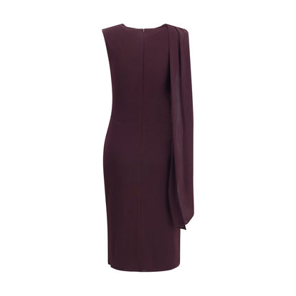 Tom Ford Jersey Midi Dress Met Sjaal - Elegant Stijlvol