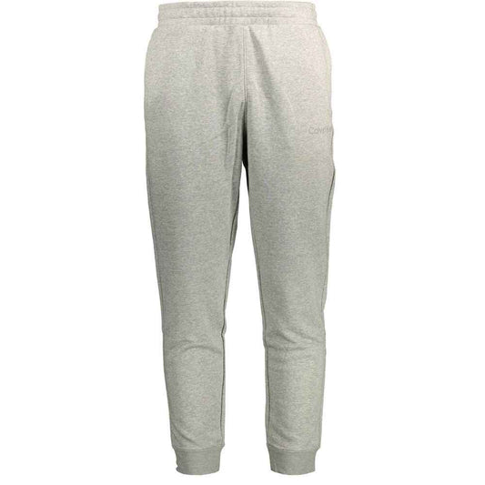 Calvin Klein Gray Cotton Pant