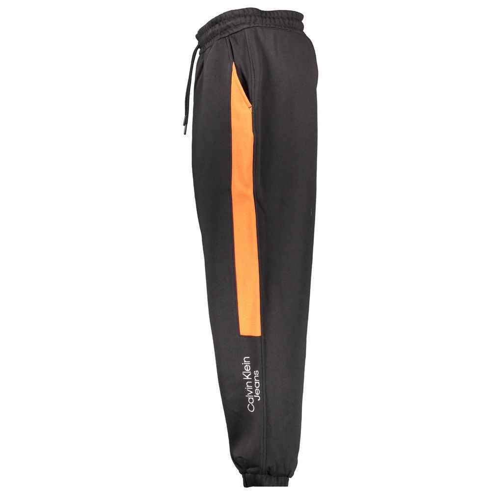 Calvin Klein Black Cotton Pant